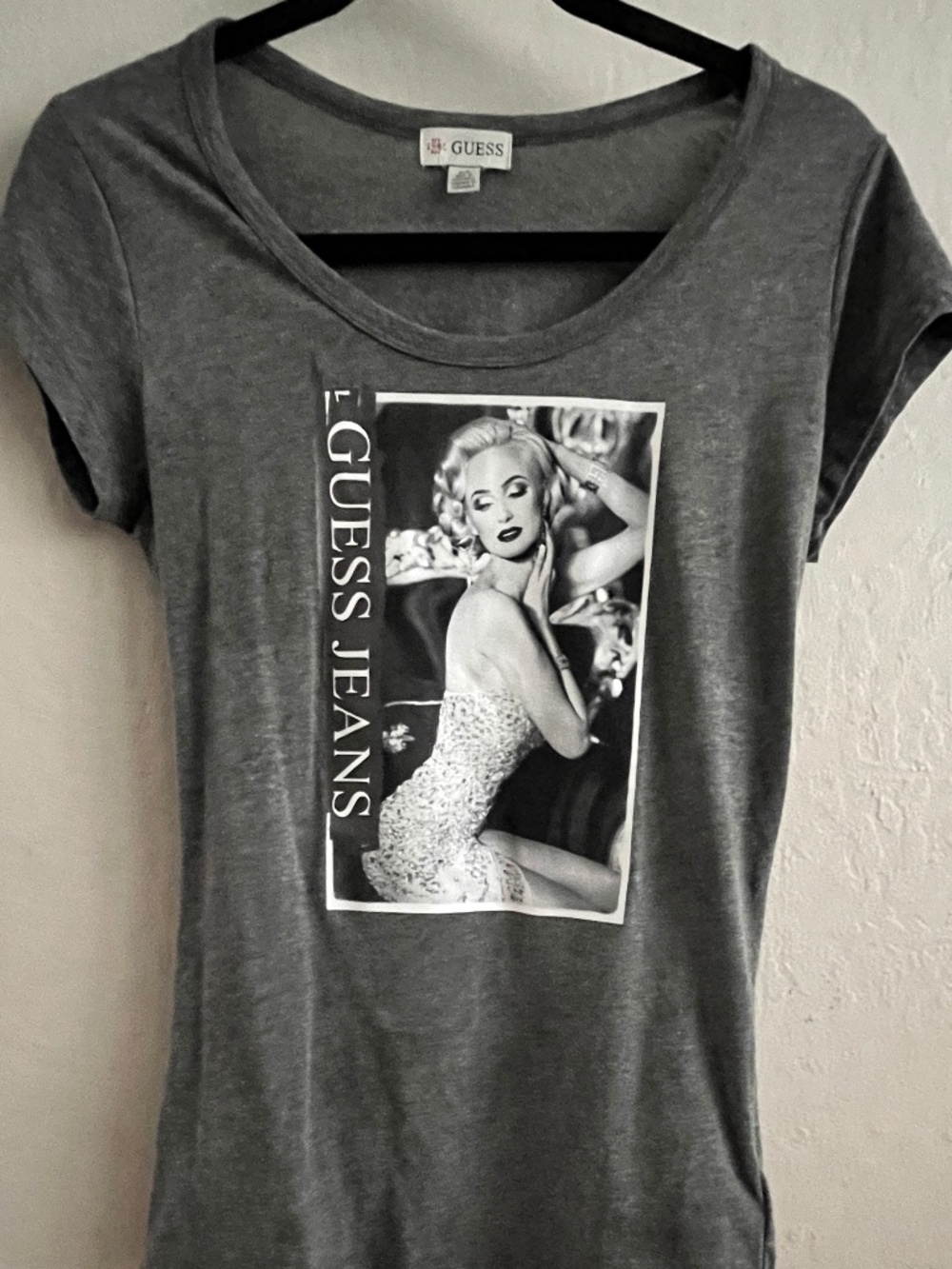 Guess Medium Gray Short Sleeve Shirt